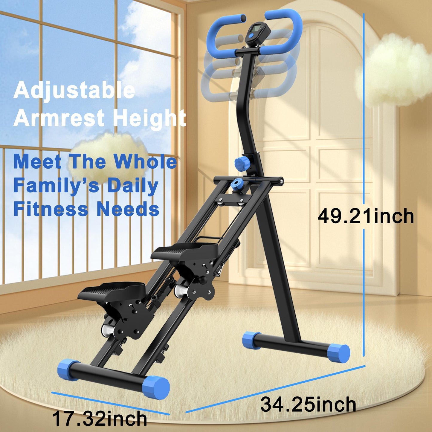 Stair Climber, Cardio Mountain Climbing Machine, Commercial Mountain Climbing Machine, Gym Mountain Climbing Machine, Stair Climbing Machine, Fitness Equipment
