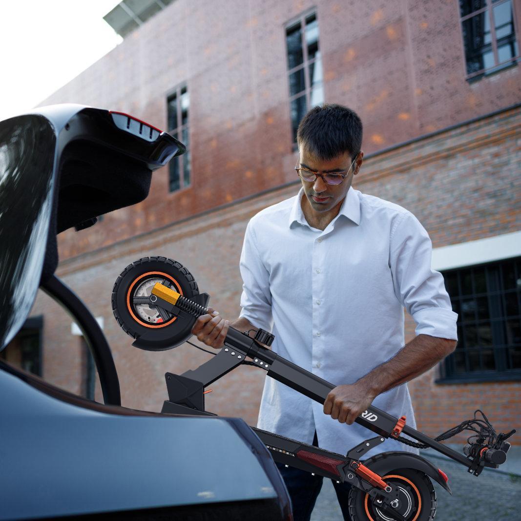 New IE Kugou M4 Pro S With Seat High Speed Electric City Scooter Suitable For Young Adults Teenagers