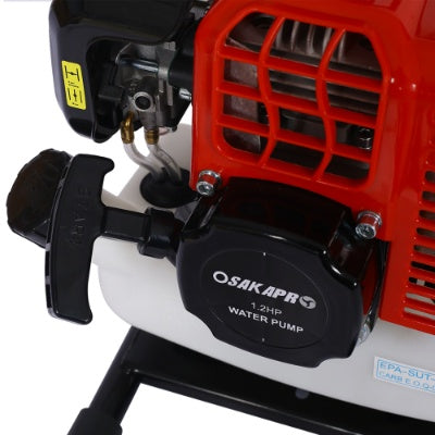 Gasoline Water ,2s Troke Portable Gas Powered Water Transfer  ,33cc 1.2HP 1inch