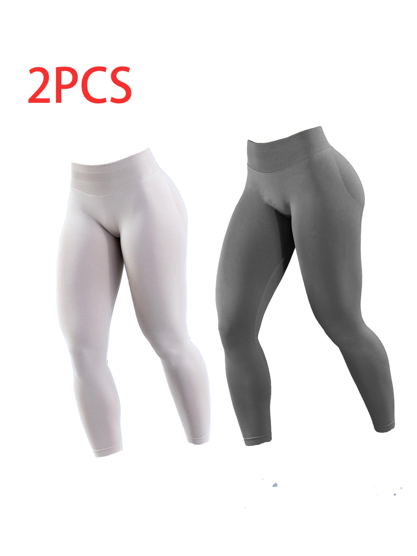 Solid-color Yoga Exercise Leggings