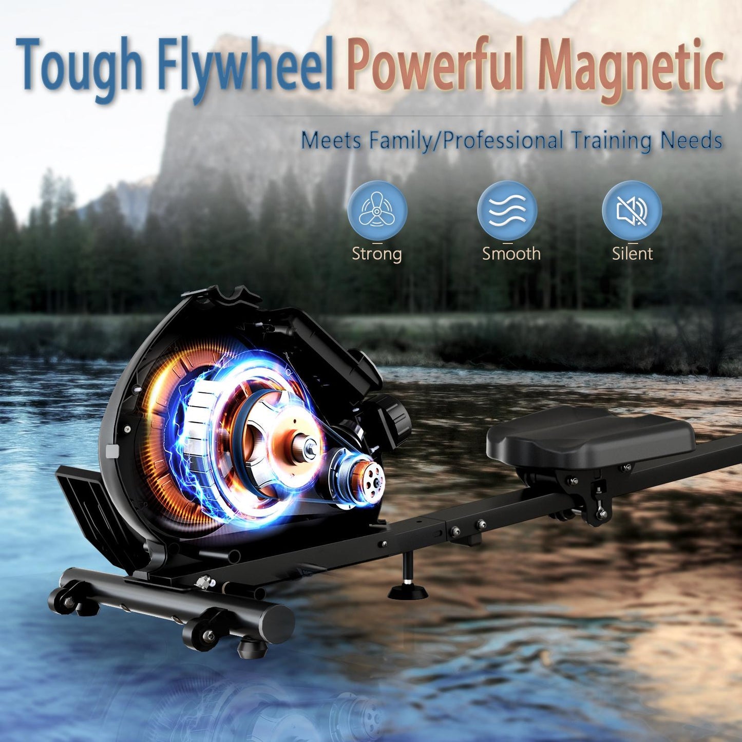 Home Magnetic Resistance Rowing Machine