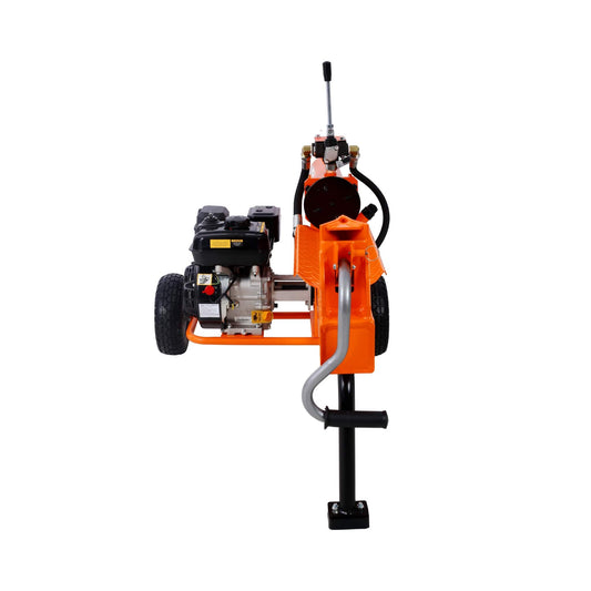 Heavy-Duty 20-Ton 7HP Portable Log Splitter With Auto-Return Hydraulic Ram (SAK15842)