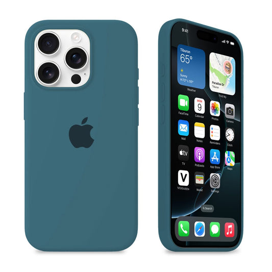 iPhone Silicone Case (Cosmic Blue)