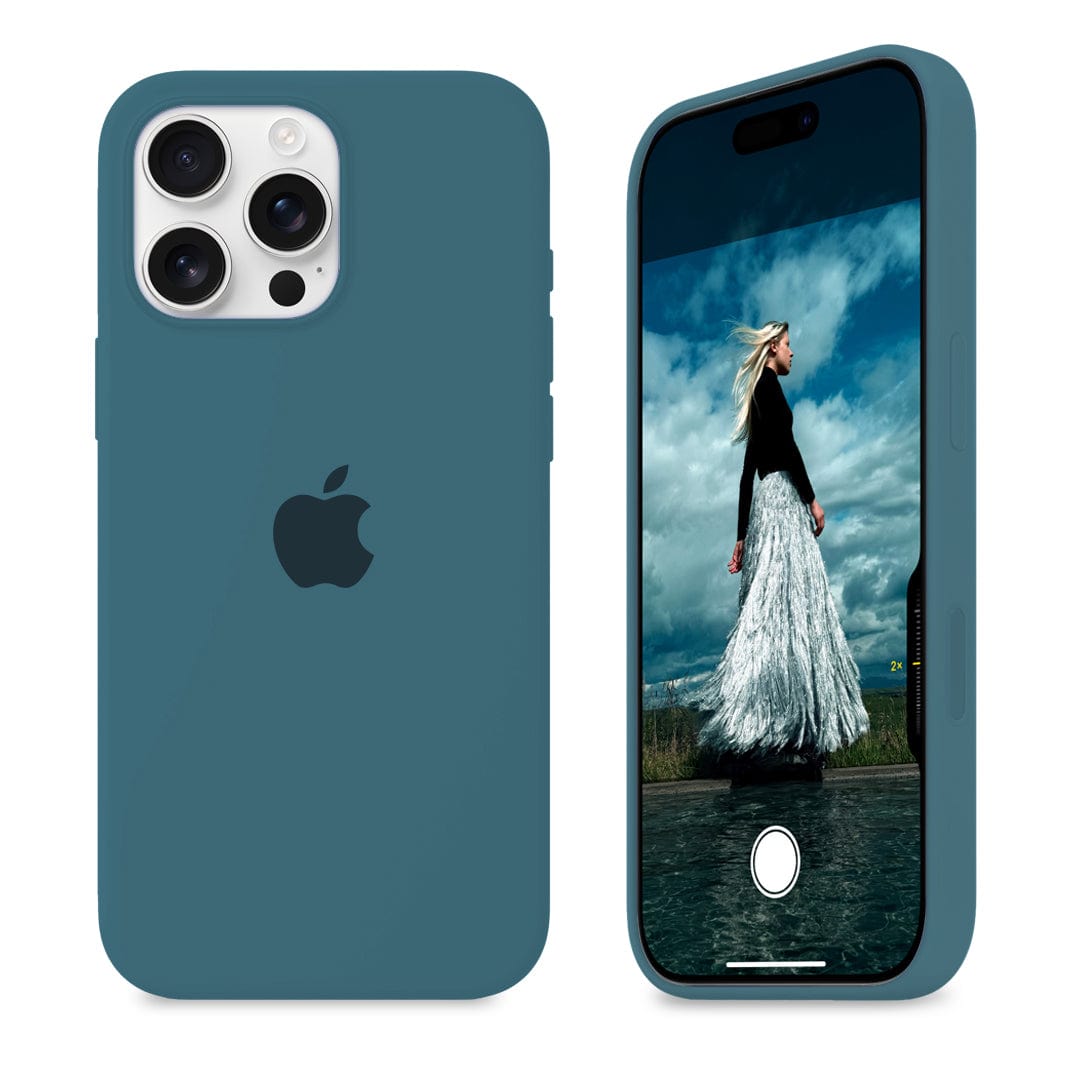 iPhone Silicone Case (Cosmic Blue)