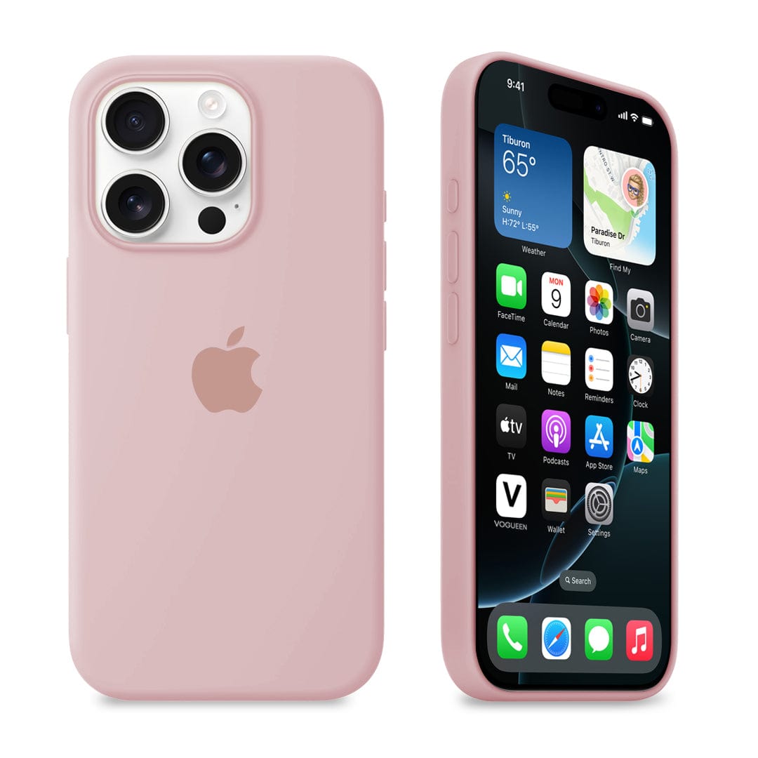 iPhone Silicone Case (Pink Sand)