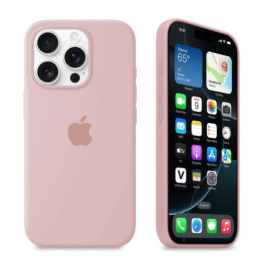 iPhone Silicone Case (Pink Sand)
