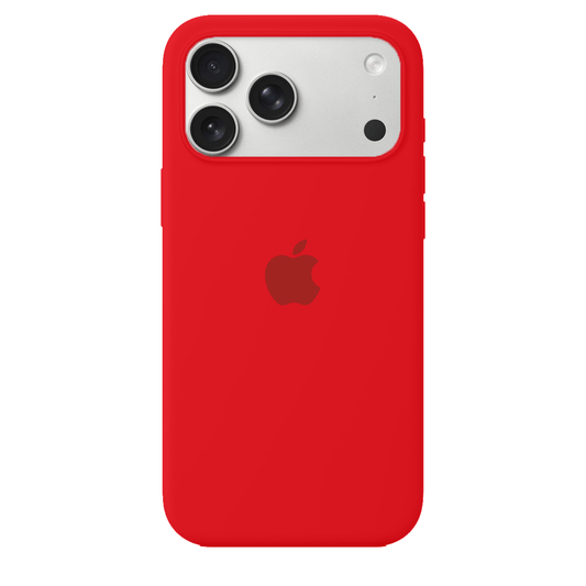 iPhone Silicone Case (Red)