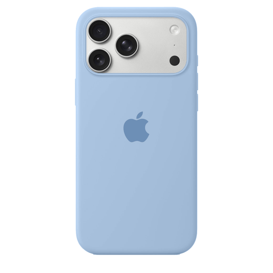 iPhone Silicone Case (Sky Blue)