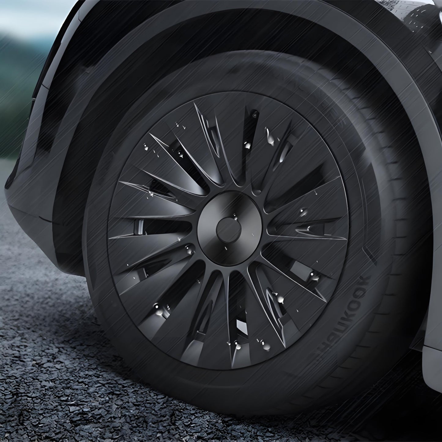19″ Performance Hub Caps For Model Y (4PCS)