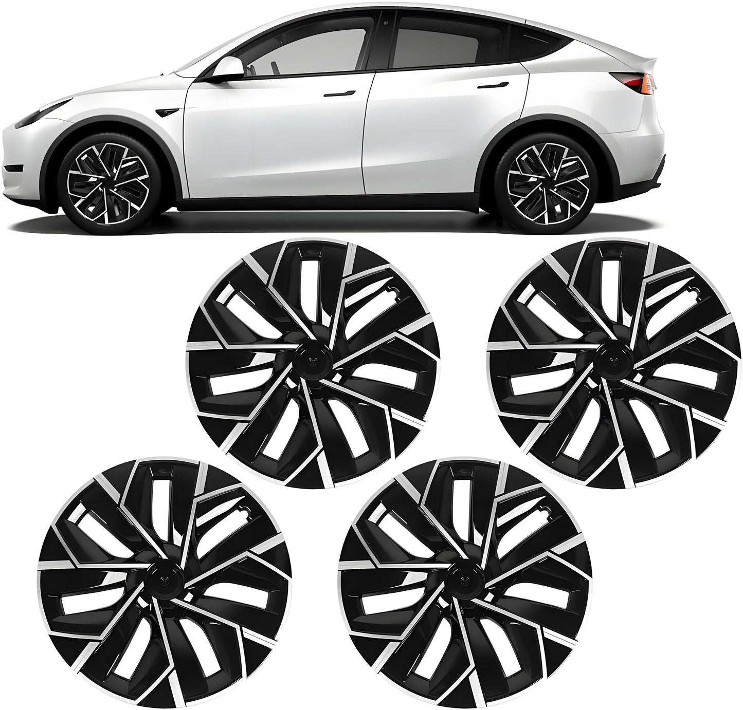 19″ Trinan Wheel Covers for Model Y (4PCS)