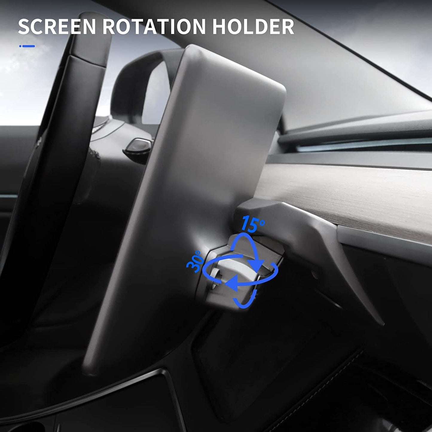 Model Y / Model 3 Highland Screen Swivel Rotating Mount Kit (Fits RHD & LHD) |