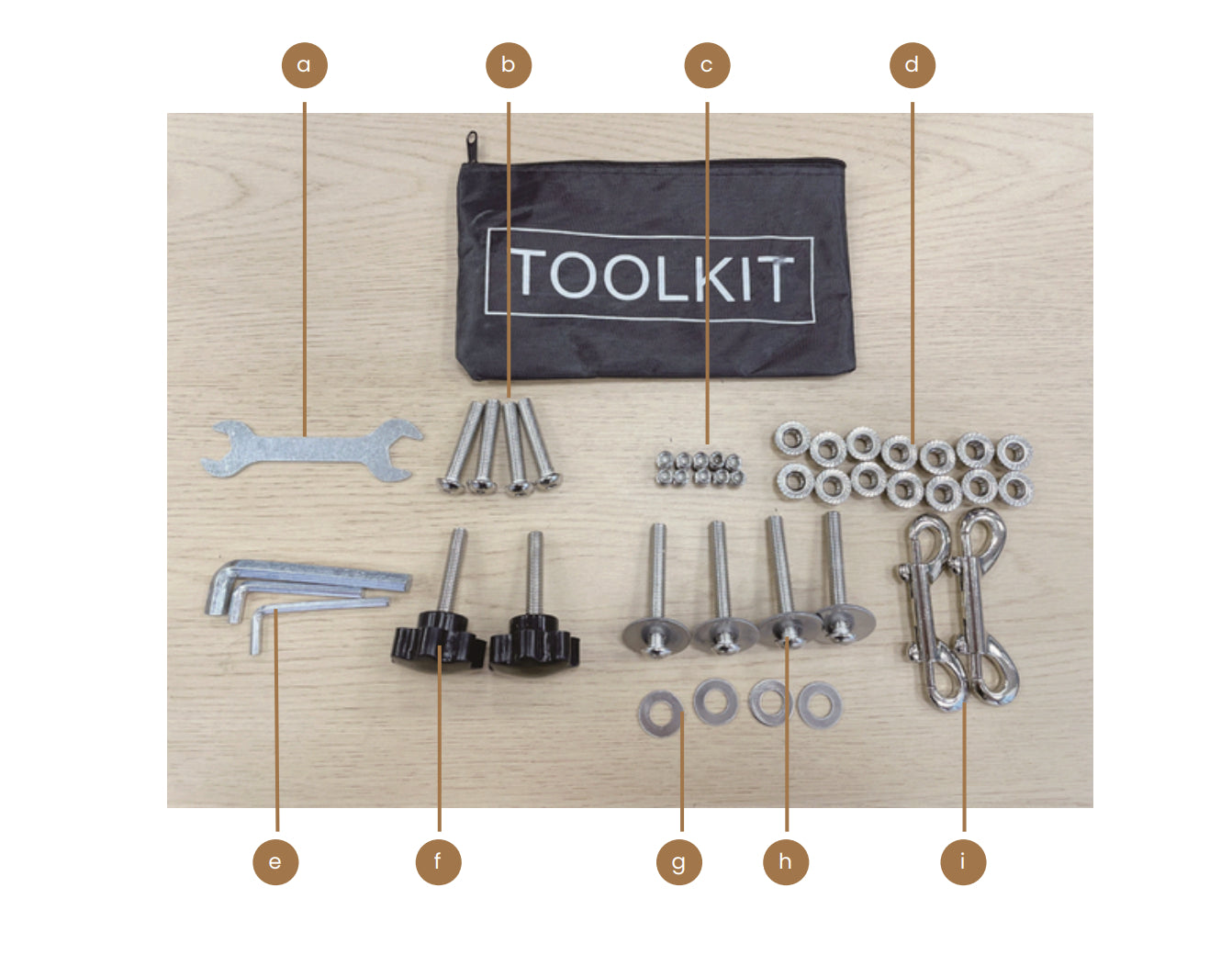 Pilates Reformer Parts -Pilates Tower Tool Kit - PA00116
